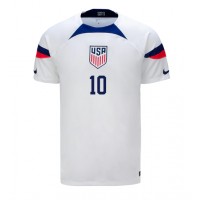 Camiseta Estados Unidos Christian Pulisic #10 Primera Equipación Mundial 2022 manga corta